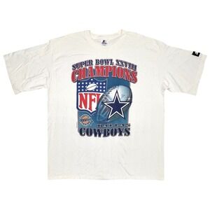 VINTAGE Dallas Cowboys Shirt Men XL‎ USA Made Starter Super Bowl Champions 90s